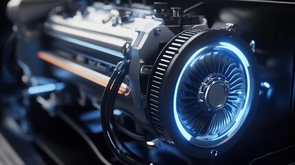 A high-efficiency engine designed for optimal fuel consumption.