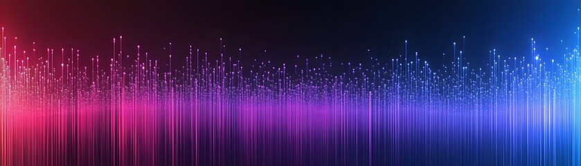 Vibrant abstract background with colorful light streaks creating a dynamic visual effect.