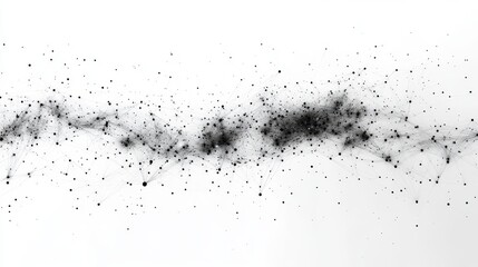 Obraz premium Abstract Network of Connected Points and Lines Forming a Complex Structure, creating a visually dynamic design ideal for technology related backgrounds