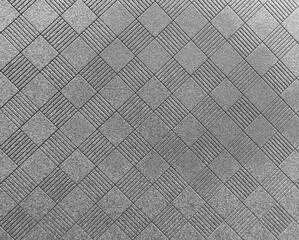 plastic texture close-up. Striped and checkered plastic