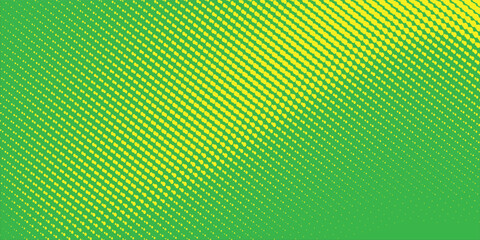 Dots halftone yellow green color pattern gradient texture background simple art