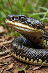 Fototapeta premium snake in the grass