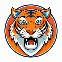 Simple Tiger logo design