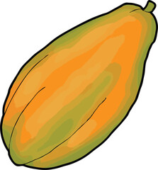 Papaya is a fruit that is a source of vitamins