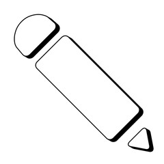 Illustration of a pencil