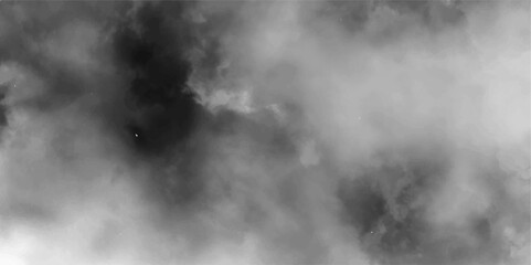 Dark Storm and Dramatic Storm Clouds Area Background. Grey fog on the White background, smoky effect for photos and artworks.  Background Texture of ominous storm clouds. Grunge wall background.  