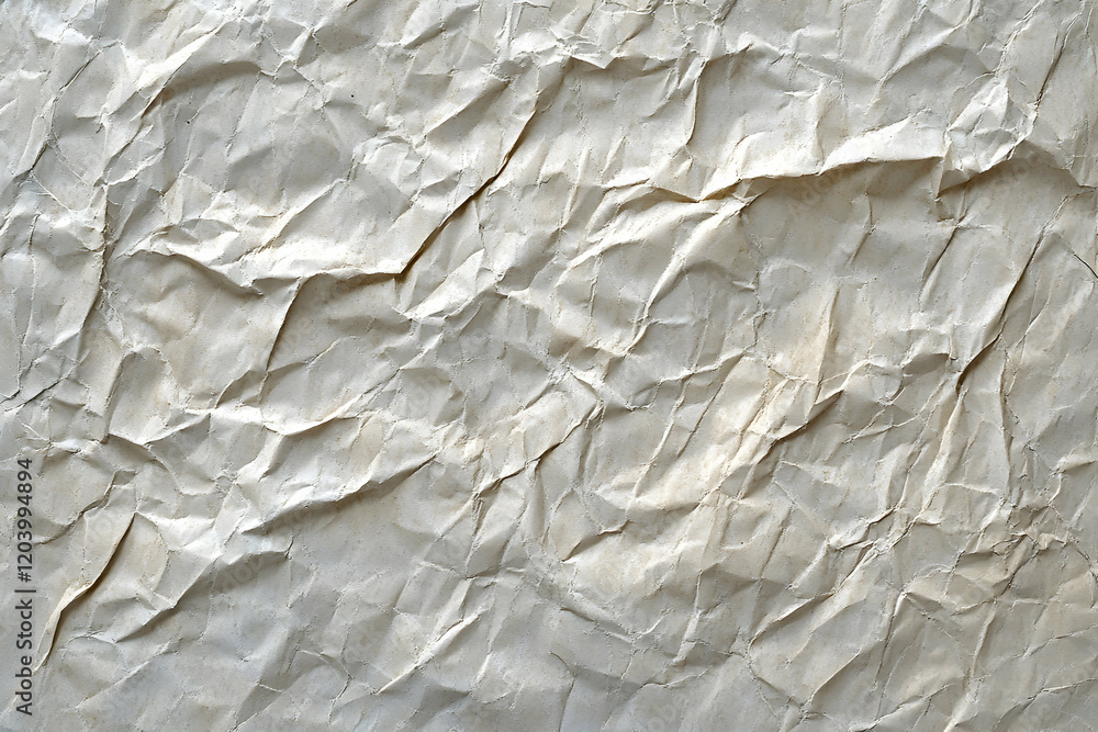 Poster crumpled beige paper texture background. high-resolution image ideal for design projects, offering a