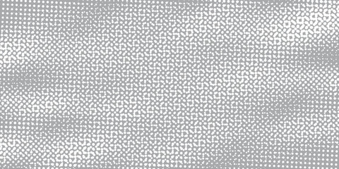 White Background With Halftone Pattern Abstract Technology modern art