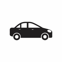 Fototapeta premium Simple Car Silhouette Vector illustration.