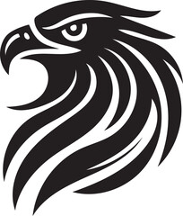 hawk tattoo design