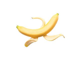 banana isolated on white background