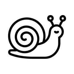 illustration of a snail