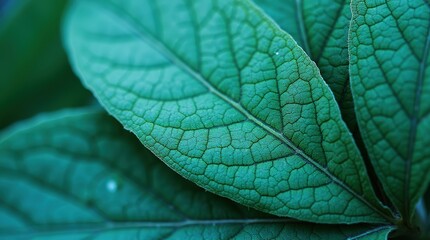 Obraz premium Macro leaves background.