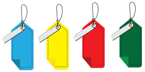 Price tag icons collection. vector set 