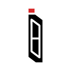 Modern minimalist automotive oil icon design showcasing maintenance and vehicle care