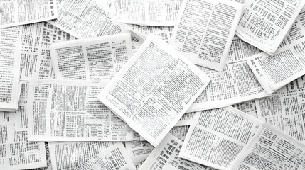 Pile of Newspapers,  News, Information Overload, Print Media, Background Texture, Advertising, for website backgrounds