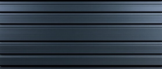 Dark Gray Horizontal Panelled Surface Texture