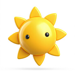 happy sun cartoon