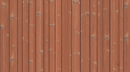 Fototapeta premium Vertical brown stained wooden planks background texture