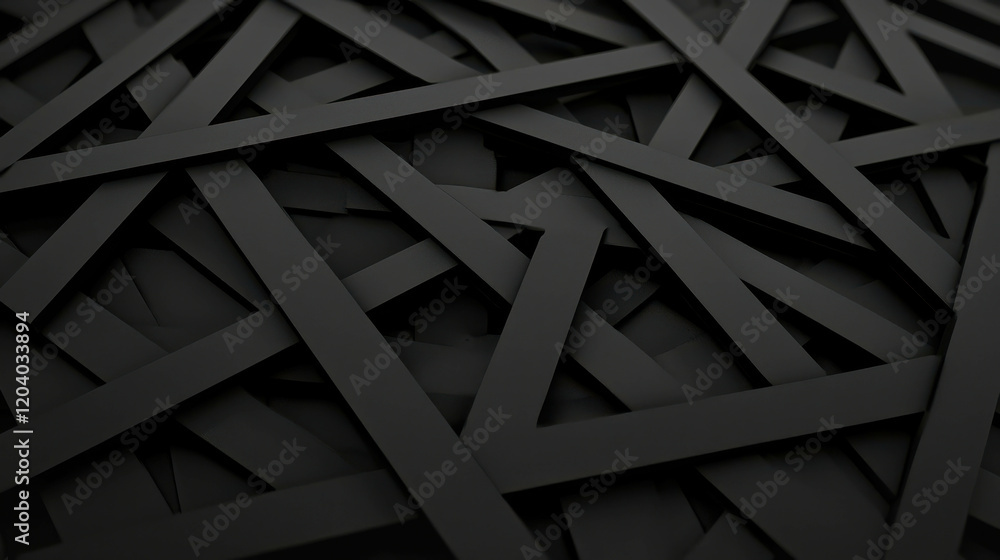 Poster abstract dark pattern with random stripes, lines, and textures for artistic use