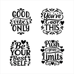Motivational quotes, Design Bundle, Motivational, typography T-shirt Design