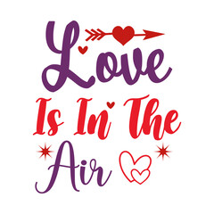 Obraz premium valentine day t shirt