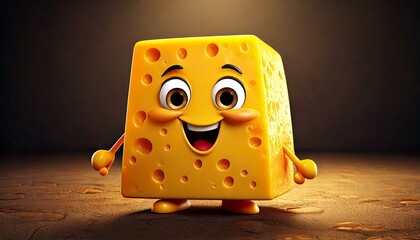 If cheddar cheese were an animated character