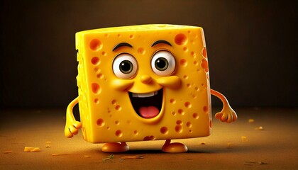 If cheddar cheese were an animated character