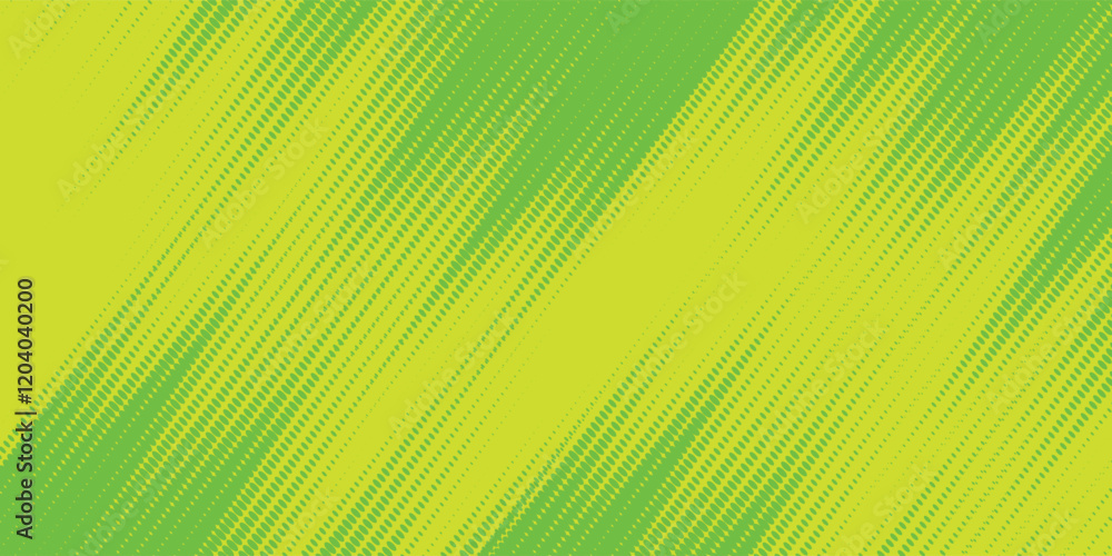 Poster dots halftone yellow green color pattern gradient texture background vector