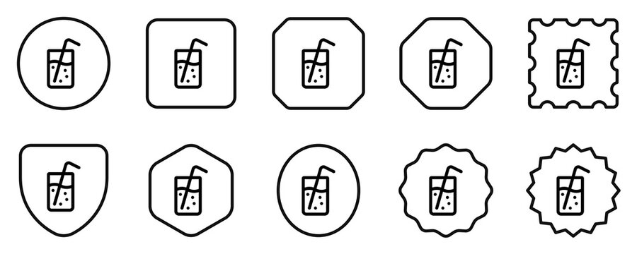 Editable lemonade vector icon. Food, restaurant. Part of a big icon set family. Perfect for web and app interfaces, presentations, infographics, etc