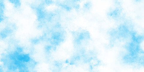 sky clouds for wallpaper backdrop background, shiny and clear painted light blue clouds watercolor background, The summer is colorful clearing day Good weather with natural blue clouds.