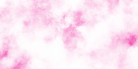 Grunge background frame Soft pink paper texture, pink watercolor background abstract texture with stains, Abstract grainy fantasy smooth light pink watercolor paper texture with clouds.