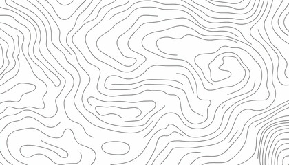 Fototapeta premium Abstract topographic map lines, seamless pattern design. Perfect for backgrounds, textures, and modern design projects.