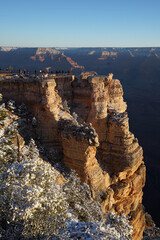Grand Canyon snow