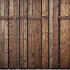 Rustic wooden fence panels with weathered texture, outdoor, wood background