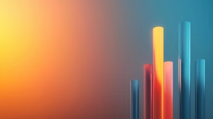 Obraz premium Selfregulating distillation columns refining crude oil efficiently