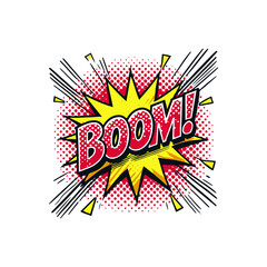 Boom T-Shirt design, modern t-shirt design