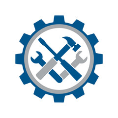 Obraz premium gear icon vector illustration