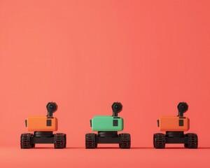 Robotic systems producing fuelefficient industrial vehicles