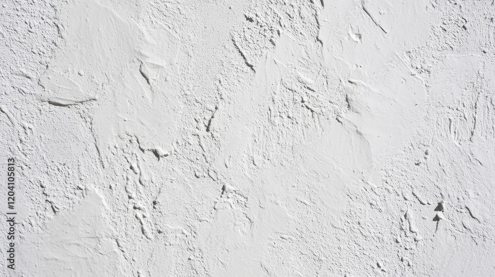 Poster textured white wall background with uneven surface and fine details providing ample copy space for d