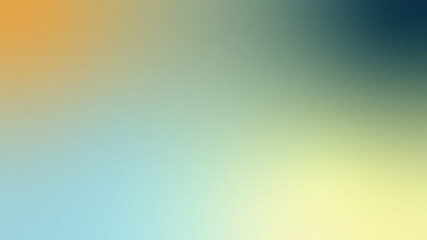 Soothing Gradient Abstract Background with Warm and Cool Tones, Featuring a Blend of Soft Yellow, Green, and Blue Shades, Perfect for Minimalist Design and Artistic Visuals