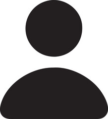 user Icon vector illustration on white background