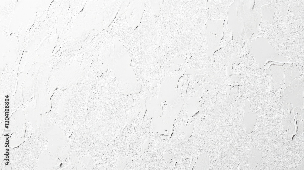 Poster white textured wall surface with three-dimensional patterns and slight irregularities, ideal for bac