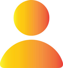 user Icon vector illustration on white background