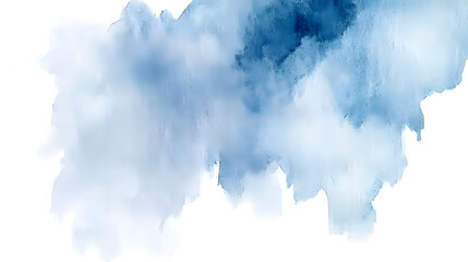 Light blue watercolor mist blending into a soft, hazy effect.