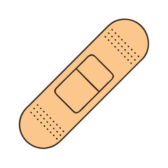 bandage icon, bandage vector illustration-simple illustration of bandage, perfect for bandage logos and icons