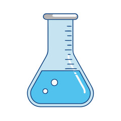 beaker icon, beaker vector illustration-simple illustration of beaker, perfect for beaker logos and icons