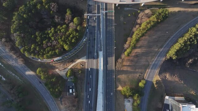 Interchange Interstate From Above