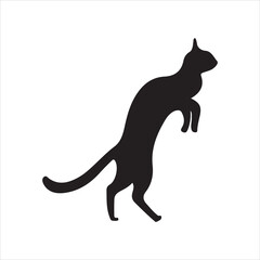 Cat Silhouette Logo