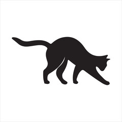 Cat Silhouette Print